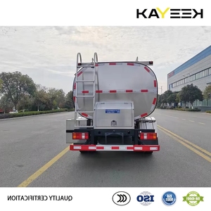 Nuevo Camión <span class=keywords><strong>Cisterna</strong></span> para Leche de <span class=keywords><strong>5000</strong></span> <span class=keywords><strong>Litros</strong></span>, Tanque de Transporte Refrigerado de Acero Inoxidable 304 a Buen Precio - Product Image 6