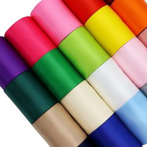 Polyester Custom Double Side Satin <b>Ribbon</b> 196 Colors 2-100MM Logo Printed Rolls Wholesale - Product Image 6