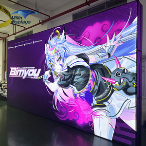 6x3 m dễ dàng lắp ráp quảng cáo LED vải hộp Đèn 20x10ft gian hàng triển lãm thương mại Backlit trở lại tường cho gian hàng triển lãm - Product Image 3