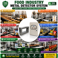 Détecteur de métaux pour aliments, détecteur de métaux de qualité alimentaire, machine de détection de métaux à convoyeur pour la ligne de production alimentaire