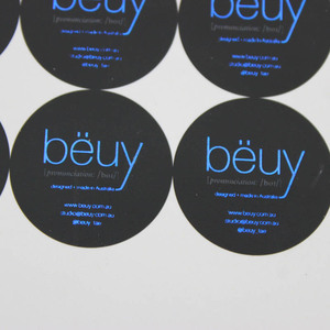 Services d'emballage et d'étiquetage personnalisés or rose estampage d'étiquettes autocollantes de logo en vinyle brillant pour emballage de brosse à dents - Product Image 4