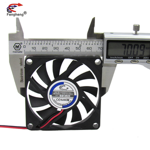 Ventilateur de refroidissement sans balais 12V DC 12v 0.10 a 70x70x10mm - Product Image 4