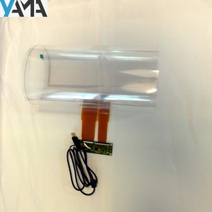 <span class=keywords><strong>Monitor</strong></span> táctil ver a través de pantalla <span class=keywords><strong>LCD</strong></span> táctil redonda multitáctil interactiva película de lámina táctil PCAP - Product Image 6