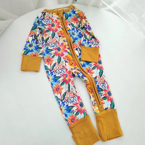 Pijama <span class=keywords><strong>de</strong></span> Bebé con Certificación Oeko-Tex, 95% Bambú, <span class=keywords><strong>5</strong></span>% Elastano, Suave, Hipoalergénico, con Cierre - Product Image 2