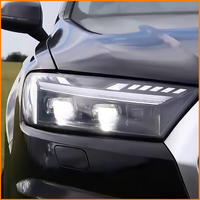 Pour Audi Q7 4M 2016 2017 2018 2019 Phares Bi-LED Style RS avec Lentille de Projecteur DRL Clignotant Dynamique Plug & Play Gauche Droit