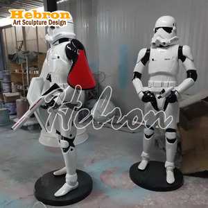 Esculturas de Fibra de Vidrio de Personajes de Películas Famosas, Armadura de Stormtrooper de Tamaño Real, Bláster <span class=keywords><strong>E</strong></span>-<span class=keywords><strong>11</strong></span> Hecho a Mano, Halloween, Año Nuevo - Product Image 3