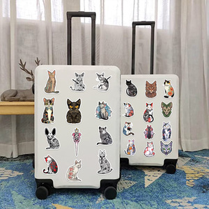 50 pezzi Gothic Tatuaggio <span class=keywords><strong>Gatti</strong></span> Adesivi Estetici <span class=keywords><strong>Gatti</strong></span> Adesivi per la Parete di Auto del Computer Portatile in Vinile Bellissimo Adesivo per Gatto - Product Image 5