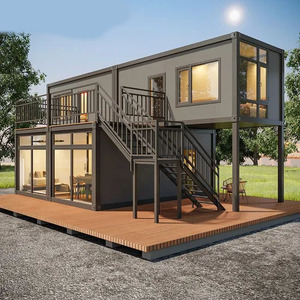 <span class=keywords><strong>Casas</strong></span> Prefabricadas de Lujo Portátiles, Personalizables, de Dos Pisos, Tipo Contenedor, Casa Modular Prefabricada - Product Image 6