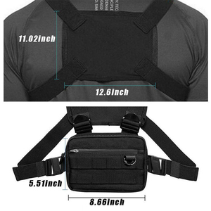 กระเป๋าผ่าตัดทางยุทธวิธี ARTEX กระเป๋าพยาบาล Molle กระเป๋าปฐมพยาบาลอเนกประสงค์ กระเป๋าคาดอกยุทธวิธีสำหรับกรณีฉุกเฉินกลางแจ้ง - Product Image 5