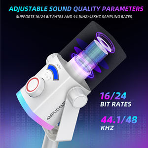 ไมโครโฟน <span class=keywords><strong>FIFINE</strong></span> AM8 PROTW แบบไดนามิก RGB ควบคุมได้ ชุดไมโครโฟนแบบ <span class=keywords><strong>XLR</strong></span>/USB ไมโครโฟนบูม สำหรับพอดแคสติ้ง ไมโครโฟนสำหรับเล่นเกมบนพีซี - Product Image 2