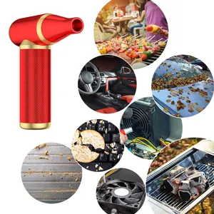 QXXZ Wireless Compressed Electric Turbo Jet Air Duster Mini Computer Keyboard Cleaning Air Duster Blower Gun Vacuum