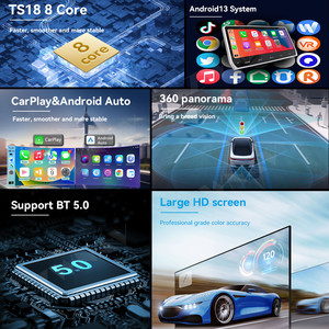 MOOKAKA Carplay sans fil 9 pouces Android13 pour <span class=keywords><strong>Audi</strong></span> <span class=keywords><strong>TT</strong></span> 2006-2014 voiture multimédia avec Apple Carplay avec Android Auto avec HUAWEI - Product Image 3