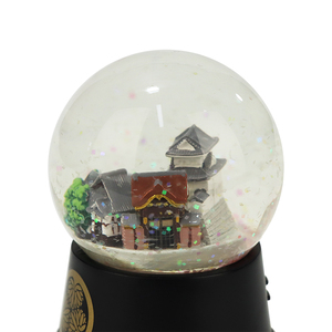 Maßgefertigte 65mm Nijo-Schloss Japan Schneekugel Kunstskulptur Themen-Kristallkugel Heimdekoration und Geschenke Weihnachts-Schneekugeln - Product Image 3