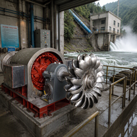 Generator energi hijau, 100kw hydro free energy generator set harga