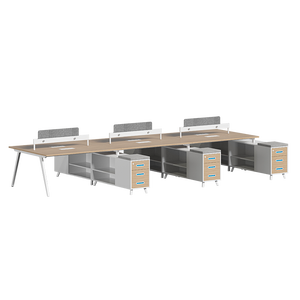 Bureau de bureau durable du fournisseur de meubles de Guangzhou poste de travail pour 2 4 6 <span class=keywords><strong>8</strong></span> personnes meubles de haute qualité - Product Image 2