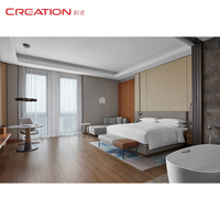 Mobilier d'hôtel clé en main pour ensembles de chambres 5 étoiles et mobilier de hall, conception personnalisée pour projets hôteliers de grande envergure
