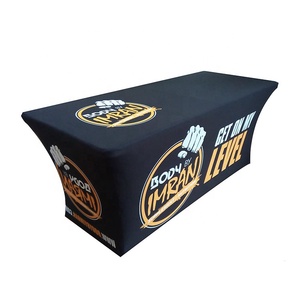 Cá Nhân 6 Ft Bảng Bìa Mở Trở Lại Tùy Chỉnh Mang Nhãn Hiệu Logo In Vải Gấp 4 Chân 6ft Bảng Vải - Product Image 5