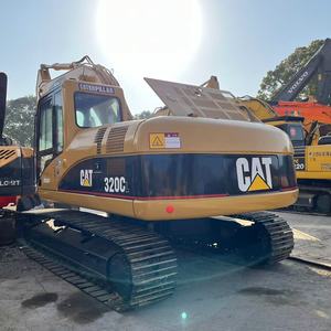Excavadora de cadenas de 20 toneladas, mecánica, de fácil mantenimiento, para terraplenes, usada, CAT 320CL, excavadora de construcción, motor de inyección directa - Product Image 5