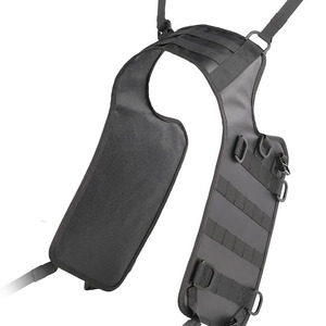 Motorcycle Saddle Bag Mount System Black Nylon <b>Storage</b> Solution for Rear <b>Seat</b> Upgrade - Product Image 5