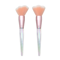 Pinceau de maquillage professionnel, brosse multifonction, 10 pièces, pour fond de teint, pince de chat, étiquette privée