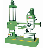 Machine de perçage radial verticale électrique à colonne métallique, haute précision, facile à utiliser, pour l'industrie, avec moteur et boîte de vitesses