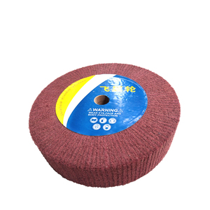 7447 Prezzo di fabbrica di Alta Qualità Abrasivo Non Tessuto In Fibra di <span class=keywords><strong>Nylon</strong></span> Ruota Pattina Lucidatura Lucidatura Ruote Per in acciaio inox lucidatura Rettifica - Product Image 2