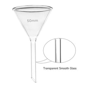 50, 75และ100มม. ก้านสั้น Borosilicate แก้วกรวยผนังหนัก - Product Image 6