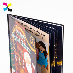 พิมพ์หนังสือปกแข็งแบบกำหนดเองสำหรับเรื่องราวคริสต์มาส/เทศกาล พร้อมเคลือบเงา กระดาษแฟนซี พิมพ์ออฟเซ็ต - Product Image 3