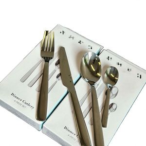 Juego de Cubiertos de Acero Inoxidable, Estilo Moderno y Minimalista, Espesos y Duraderos, con Acabado Espejo, Cuchillo, Tenedor y Cuchara, para el Hogar y Restaurantes - Product Image 5