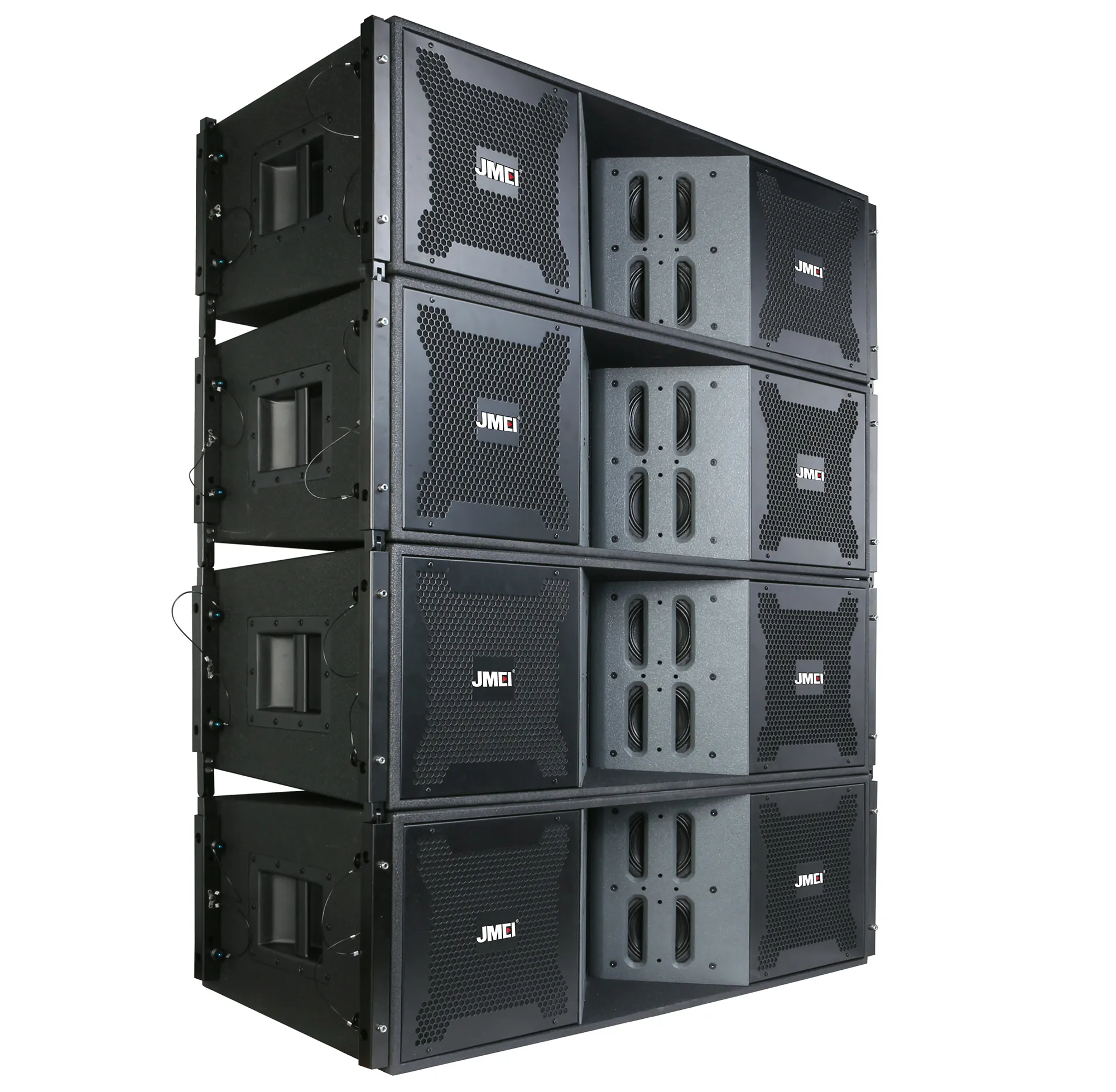 Indoor Clubhaus 2200 Watt Dual 12 Zoll 3-Wege-Passiv-Line-Array-Lautsprechersystem mit voller Reichweite