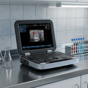 Groothandel goedkoopste kleuren Doppler draagbare echografiemachine 15 inch LCD-scherm laptop echografie scanner voor huisdieren of mensen - Product Image 3