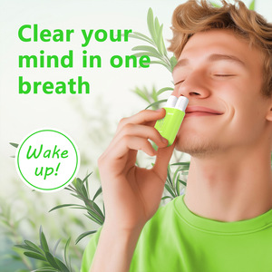 Hot Sellers Herbal Rosemary Essential Oil Nasal Stick Inhaler Mint Relieves Dizziness Headaches for Stress Relief Study Work - Product Image 3