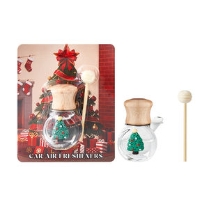 Diffuseur de parfum sans flamme pour voiture, 8 ml, en verre moderne, écologique, longue durée, style chinois chic, à suspendre sur grille d'aération - Nouvelle collection en promotion - Product Image 1