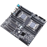 Carte mère X10X99 16D LGA 2011-3 XEON X99, format E-ATX, prend en charge le double processeur Intel, DDR4 RECC, NVME pour ordinateur de bureau