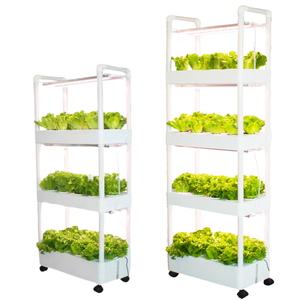 Torre de Cultivo Aeropónico con Pulverizador de Niebla, Estante de Cultivo de Plantas de Alta Presión, Soporte Vertical Hidropónico para Vegetales de Interior - Product Image 3