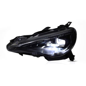 Conjunto de Faros Delanteros LED Modificados con Luces de Conducción, Direccionales, de Freno y Ojos de Águila para <span class=keywords><strong>Toyota</strong></span> <span class=keywords><strong>GT86</strong></span> 2012 Subaru BRZ 2013 - Product Image 4