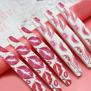 Cao đàn hồi chất lượng cao tốt Son môi in chuyên nghiệp Nail Salon thực hiện miếng bọt biển Nail tập tin - Product Image 3