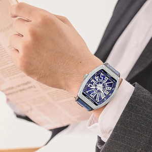 <strong>China</strong> Wholesale <strong>Online</strong> Shop Bling Hip Hop Iced Out <strong>Watch</strong> Luxury Tonneau Dropshipping Diamond Men <strong>Watches</strong> - Product Image 6