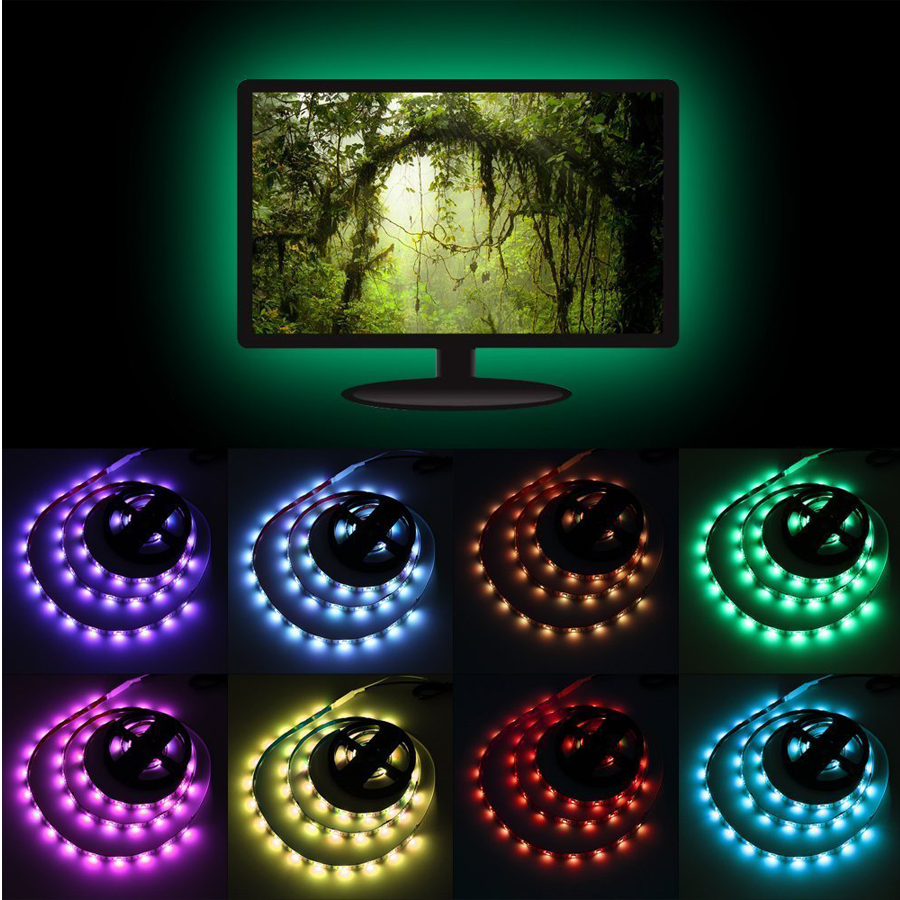 Zunate Striscia LED RGB Per PC: 40cm Di Pura Luce ARGB Magnetica! Scheda Madre Aura Sync? Certo! 365 Effetti Di Gioco