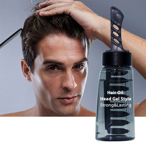 Huati Sifuli Private Label Natural Vegan Non grasso rinfrescante asciugatura rapida Lasting Men Hair Gel Styling Wax <span class=keywords><strong>con</strong></span> pettine - Product Image 5