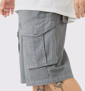 Shorts de sport vintage 100% coton sarja, taille mi-haute, avec strass, légère compression, d'occasion, légers, 3/4 pour homme - Product Image 4