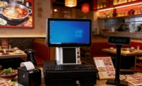 Vente en gros de système de point de vente tout-en-un à écran tactile de 15.6 pouces pour caisse enregistreuse électronique de restaurant