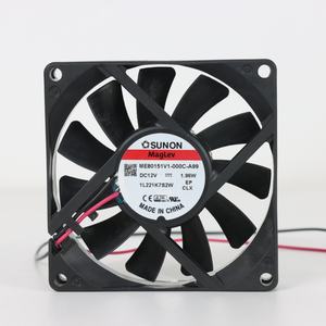 พัดลมระบายความร้อนแบบแกน SUNON ME80151V1-000C-A99 ขนาด 80x80x15 มม. 12VDC 163mA 1.96W 3000RPM 37.0CFM แบบ Vapo Bearing สำหรับตู้และอินเวอร์เตอร์ - Product Image 1