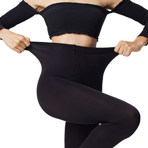 LaJourdin S-6XL Collants anti-accroc grande taille, taille haute, opaques, à motif écossais, durables, résistants aux déchirures, sans couture, pour femmes aux courbes généreuses - Product Image 6