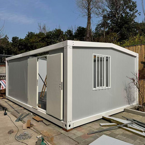 Maison préfabriquée industrielle moderne <span class=keywords><strong>de</strong></span> 20 pieds et 40 pieds avec construction en panneaux sandwich, structure durable pour usage familial et hôtelier - Product Image 4