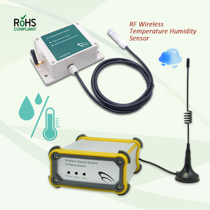 Sonde de température et d'humidité sans fil RF 500 mm en plastique, thermo-hygromètre sans écran - Product Image 3