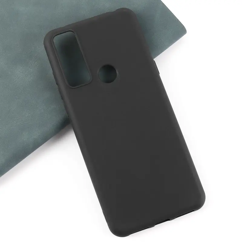 Soft Gel silicone tpu back case for TCL 20 SE 20S 20 5G 20L 20L+ black color