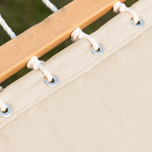Danlong bán chạy nhất 12ft đôi chần vải 2 người Võng với rải thanh và có thể tháo rời gối cho ngoài trời Patio - Product Image 5