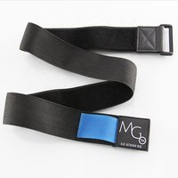 Bande élastique en nylon à boucle non enroulée Stretch Hook and Loop Tie Strap