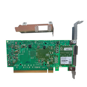 การ์ดอะแดปเตอร์ ConnectX-5 EN 100GbE พอร์ตเดียว QSFP28 PCIe 3.0 x16 พร้อมแผ่นรองด้านหลังแบบเต็มความสูงสำหรับจัดเก็บข้อมูล - Product Image 1